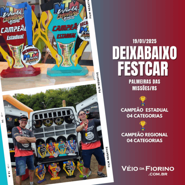 19/01/2025 – DEIXABAIXO FESTCAR – Palmeiras das Missões/RS