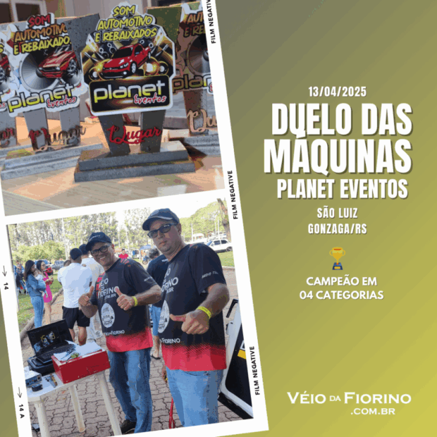 13/04/2025 – Duelo das Máquinas – Planet Eventos – São Luiz Gonzaga/RS