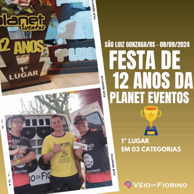 08/09/2024 – Festa de 12 Anos da Planet Eventos – São Luiz Gonzaga/RS